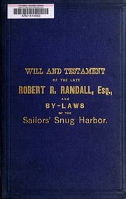 Copy of the last will and t...